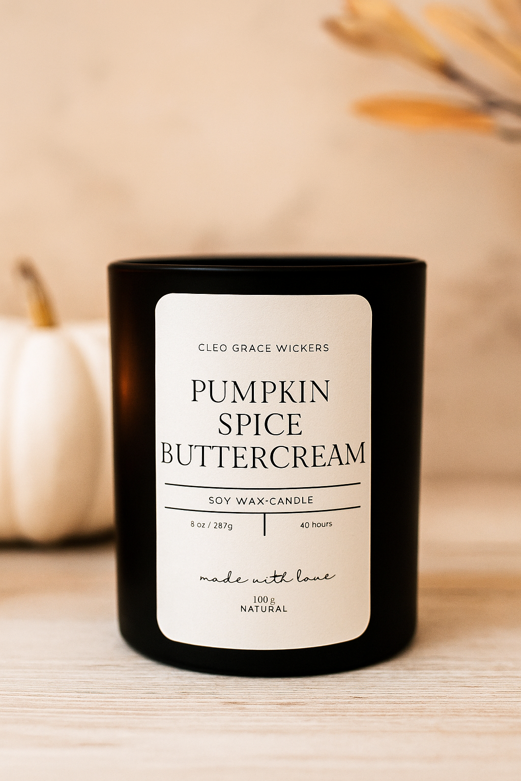 Pumpkin Spice Buttercream